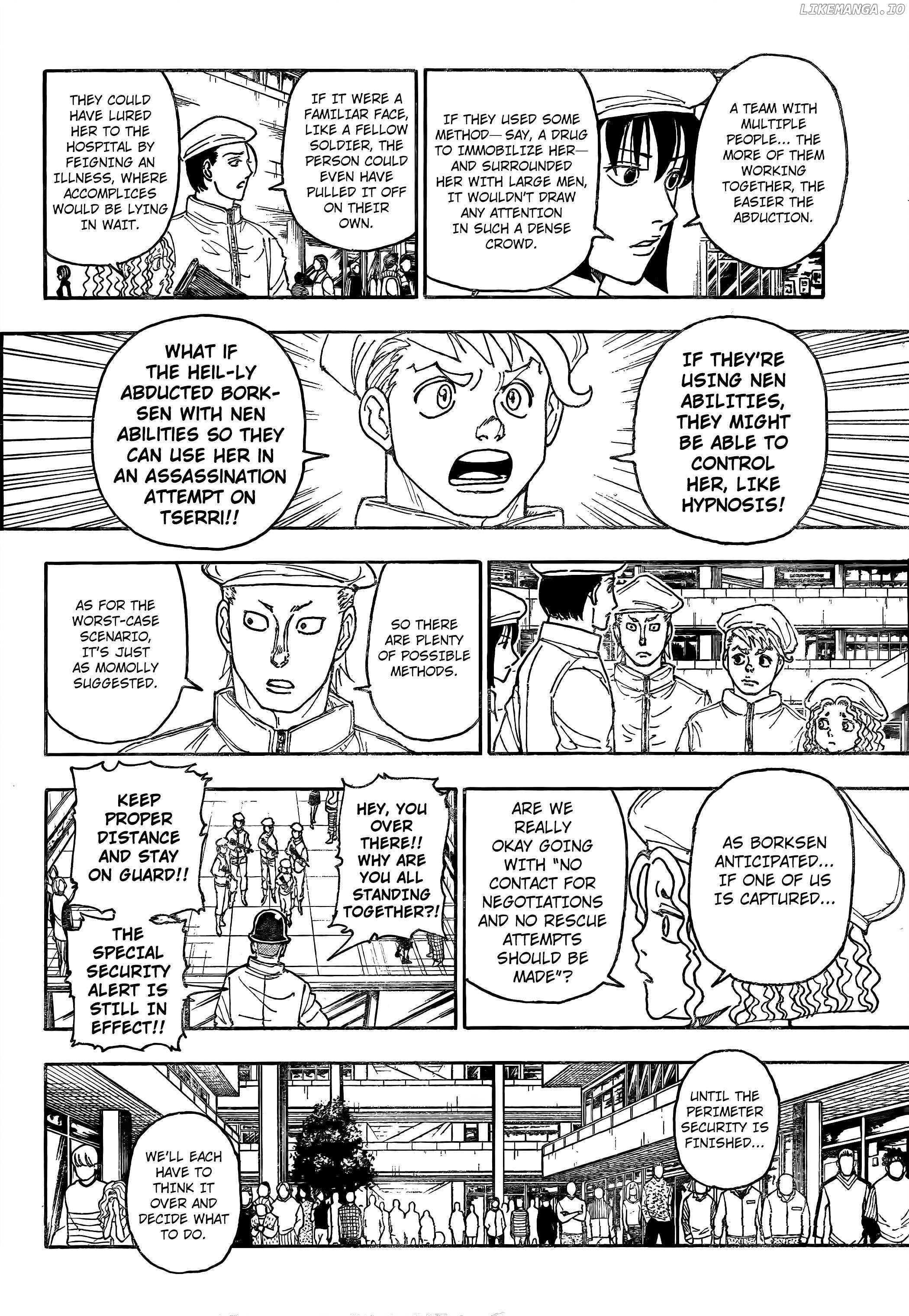 Hunter x Hunter, Chapter 407 image 04